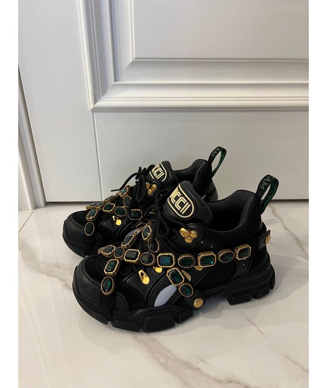 GUCCI Черные кроссовки, фото 6