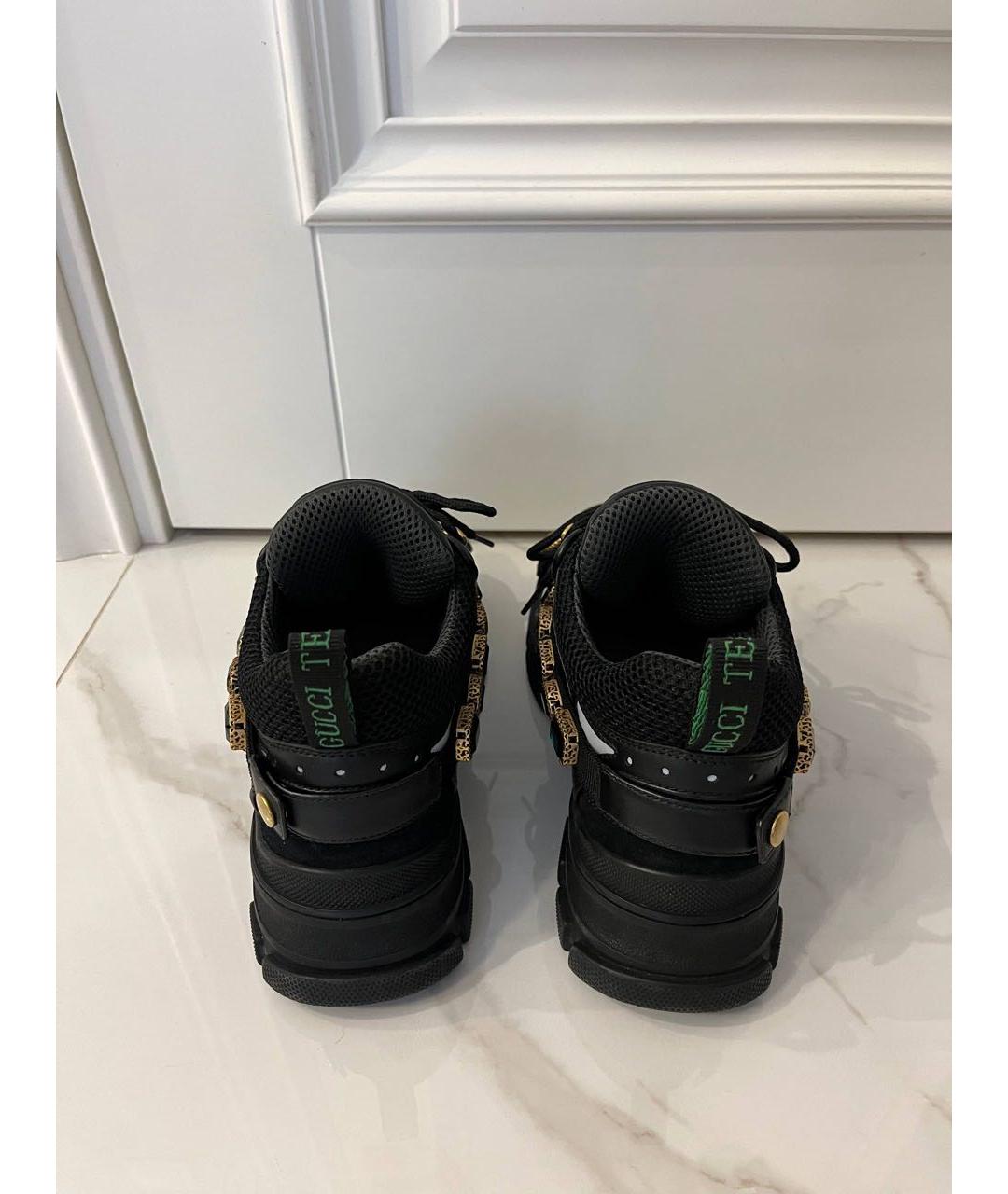 GUCCI Черные кроссовки, фото 4