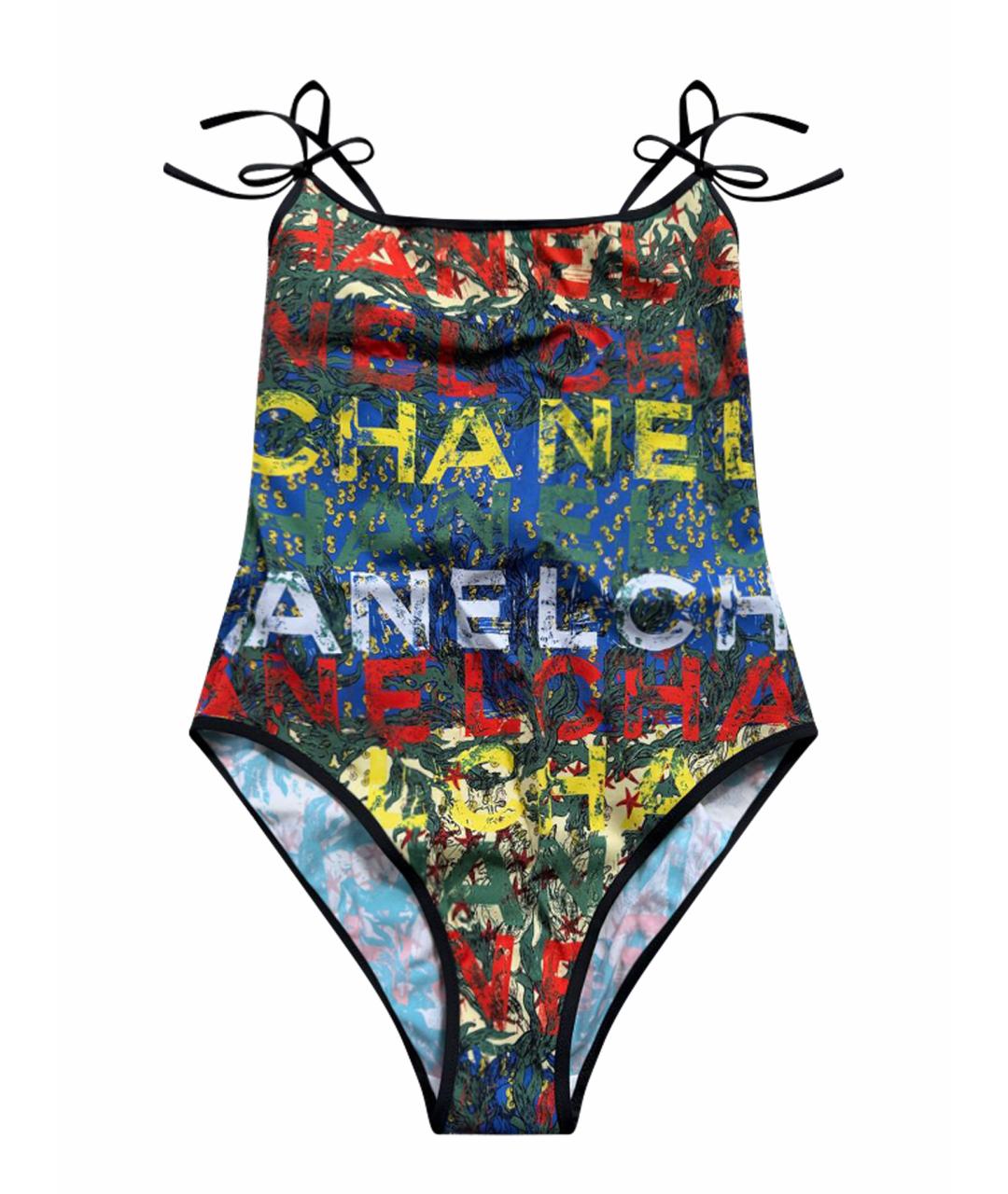 CHANEL Мульти купальник, фото 1