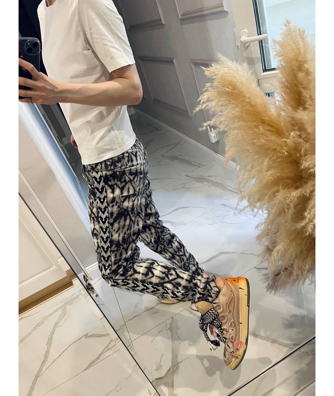 ISABEL MARANT Мульти хлопковые джинсы слим, фото 5
