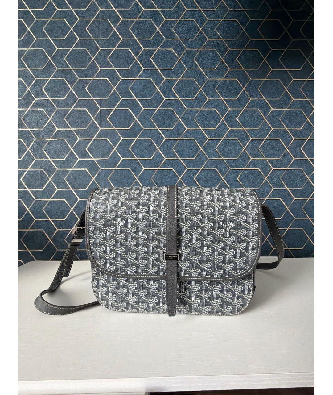 GOYARD Серая канва сумка на плечо, фото 5