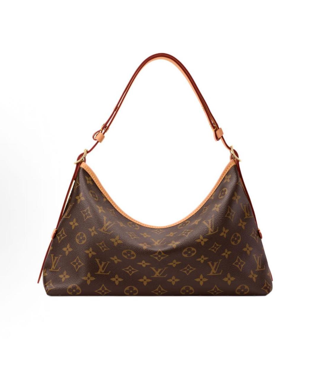 LOUIS VUITTON Коричневая канва сумка через плечо, фото 3