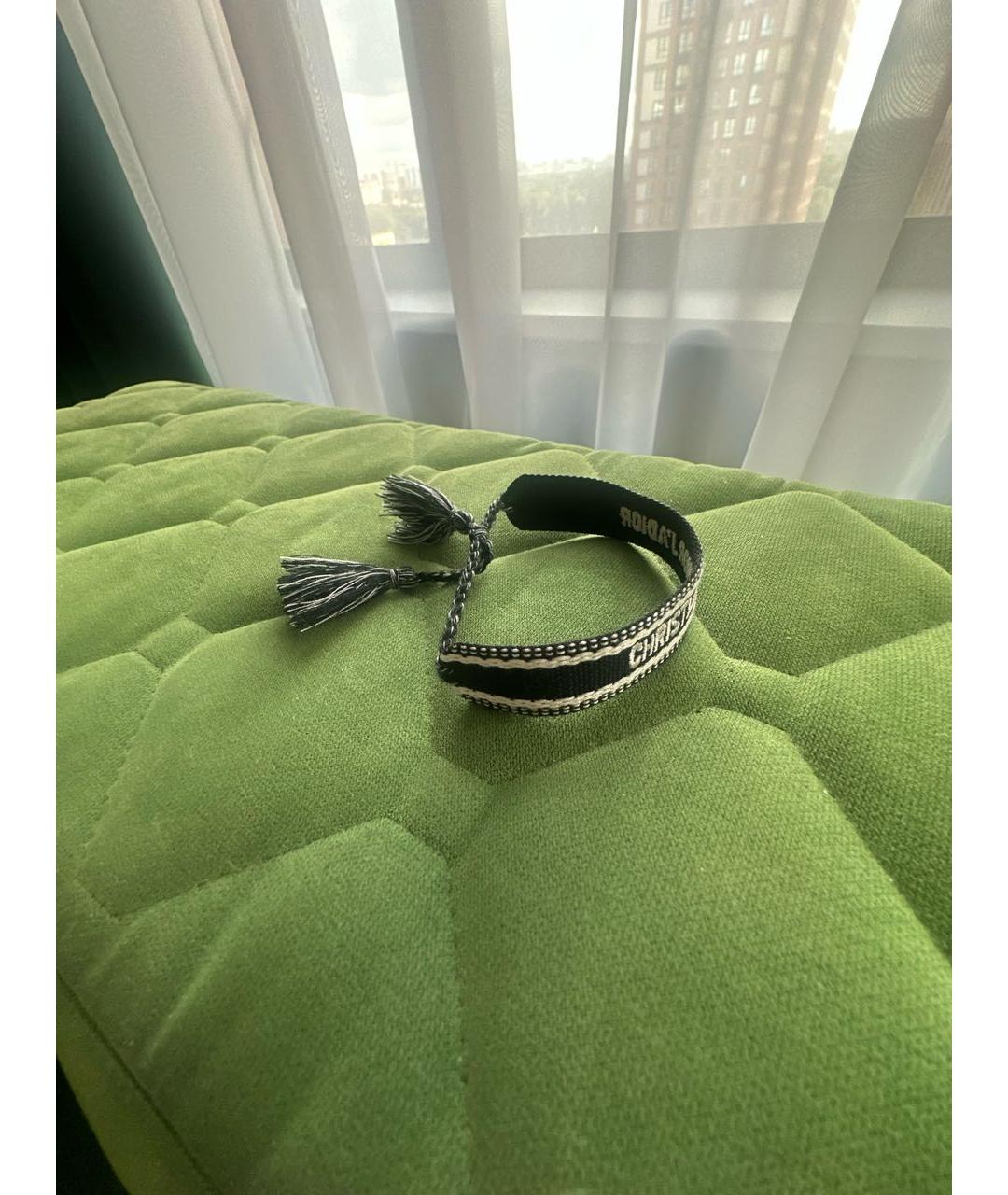 CHRISTIAN DIOR Черный браслет, фото 2
