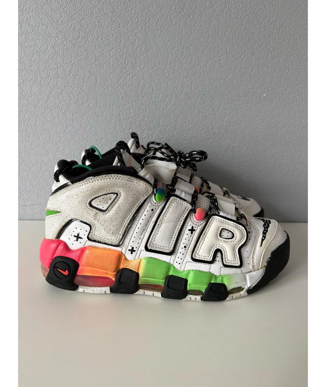 NIKE Мульти кожаные высокие кроссовки / кеды, фото 3