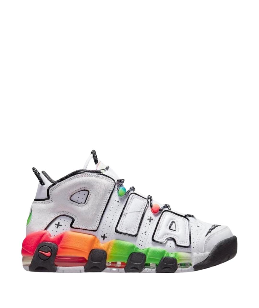 NIKE Мульти кожаные высокие кроссовки / кеды, фото 1