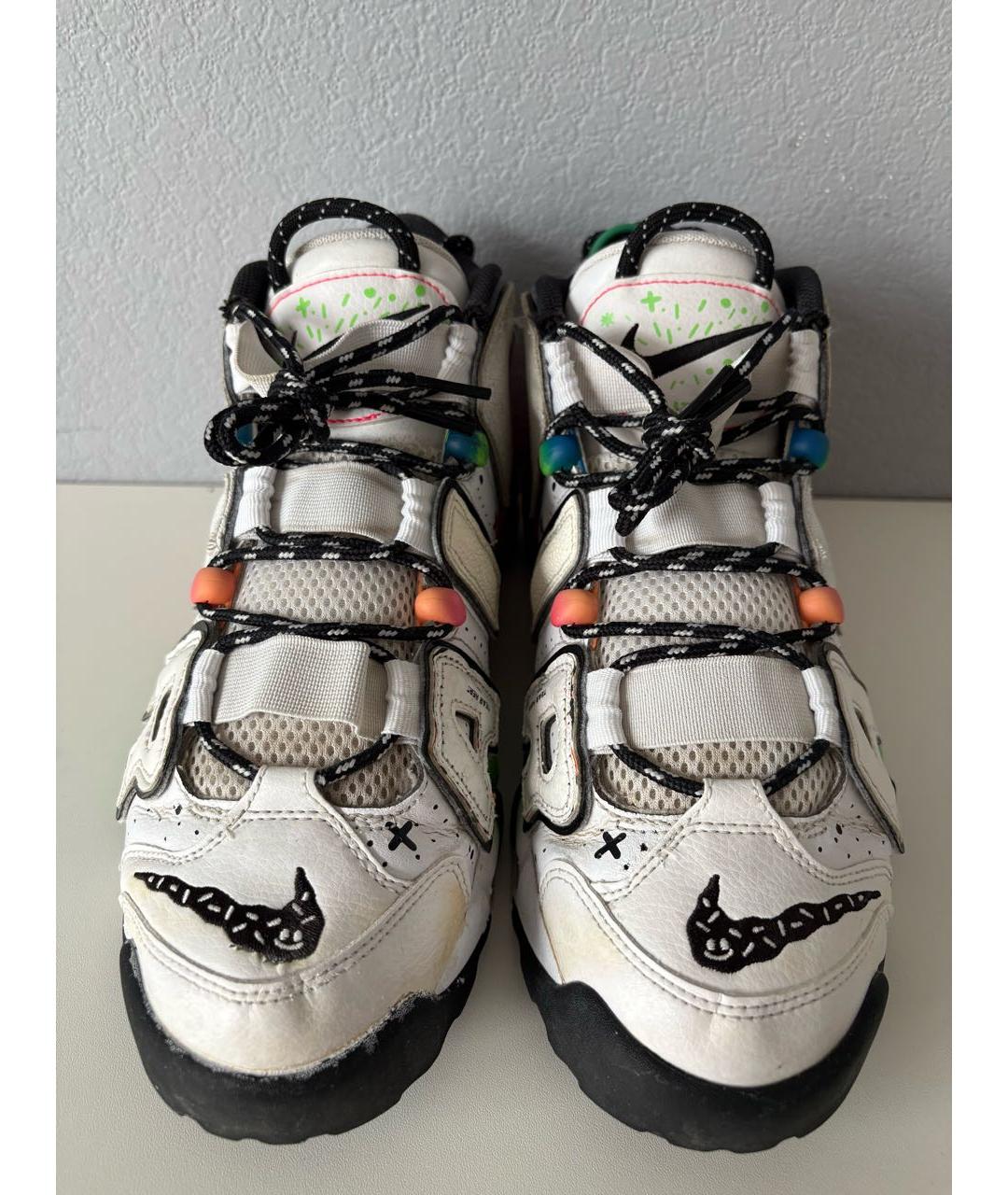 NIKE Мульти кожаные высокие кроссовки / кеды, фото 4