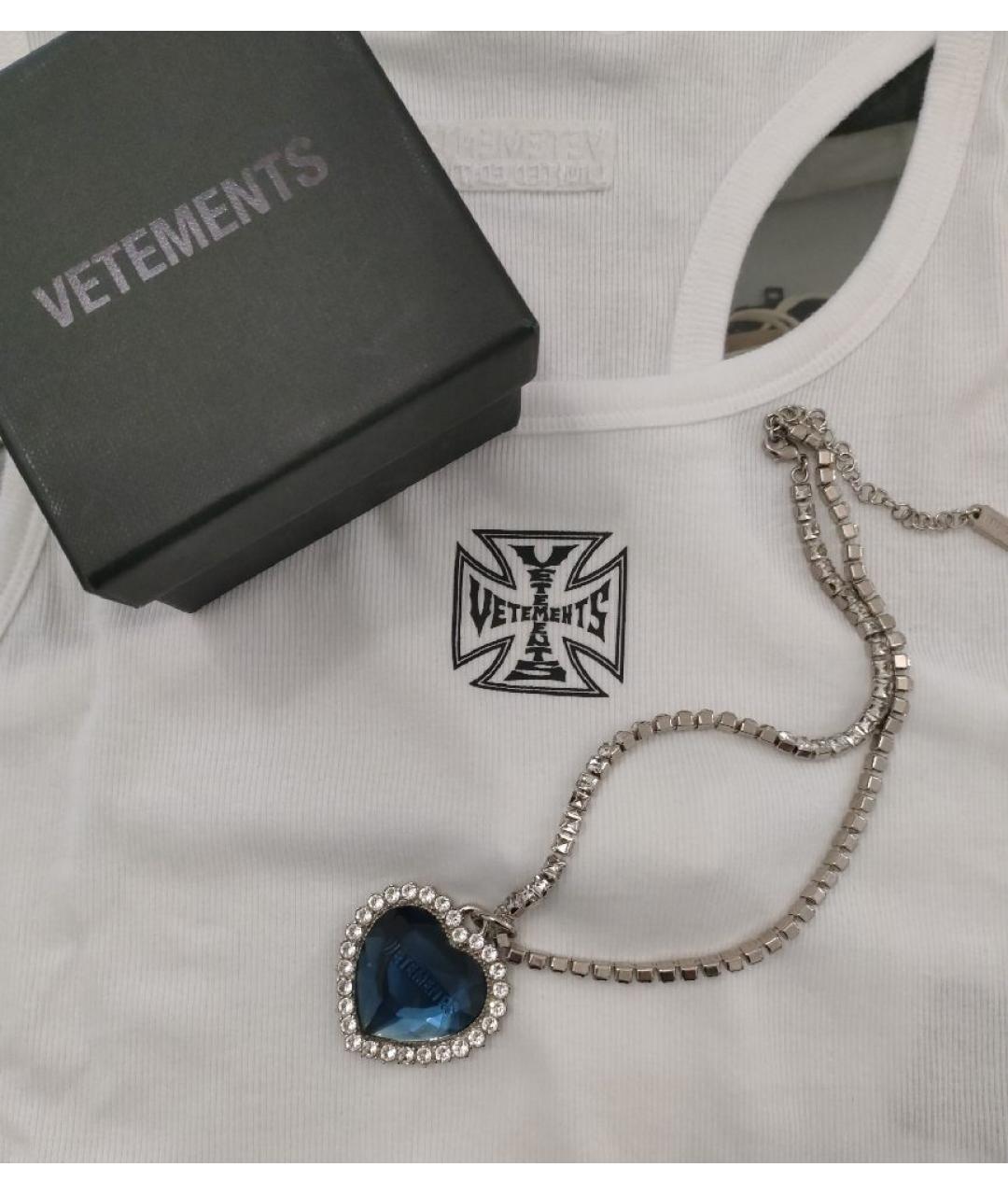 VETEMENTS Голубое колье, фото 6