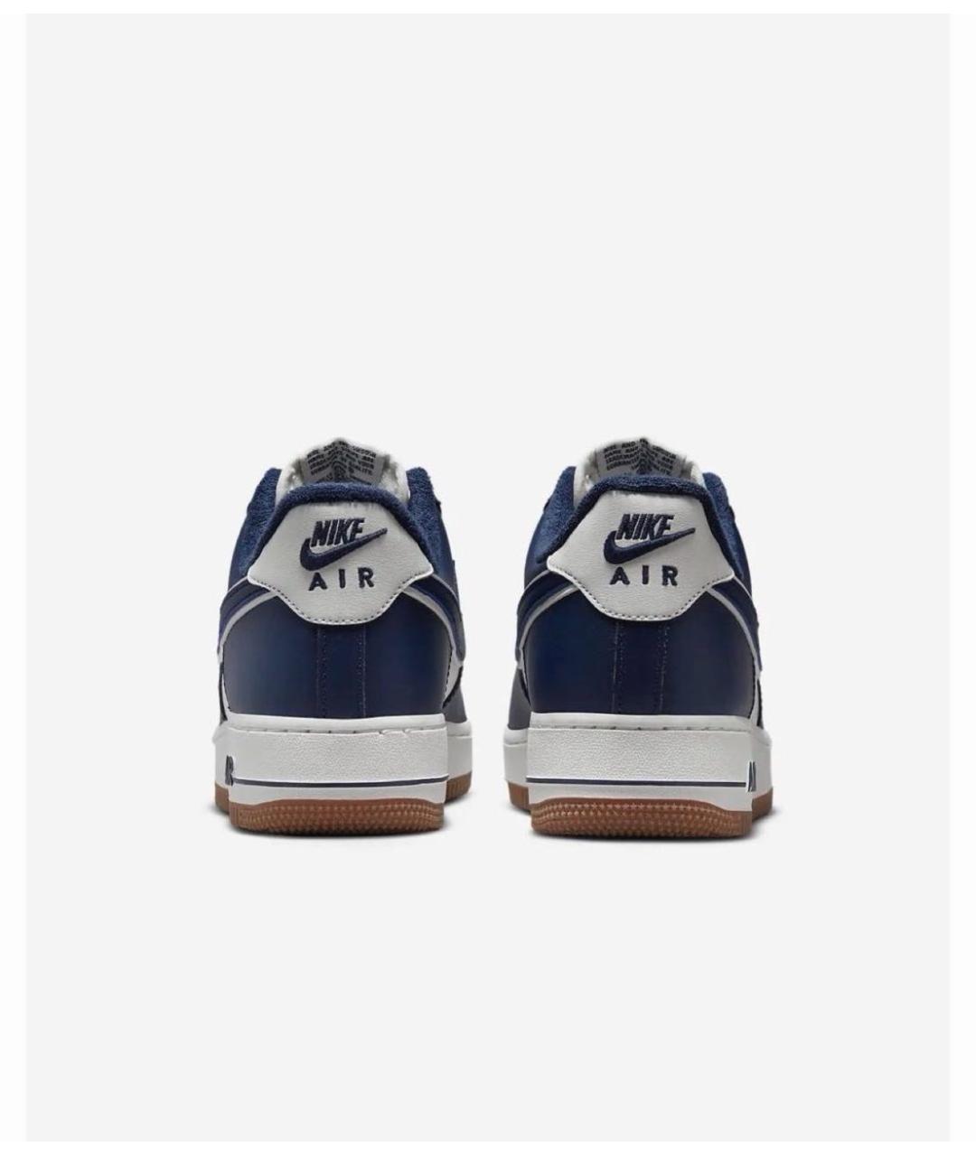 NIKE Темно-синие низкие кроссовки / кеды, фото 2