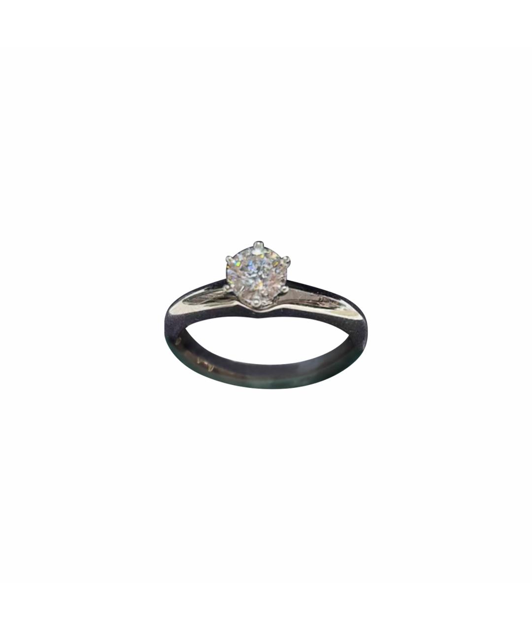 TIFFANY&CO Серебряное платиновое кольцо, фото 1