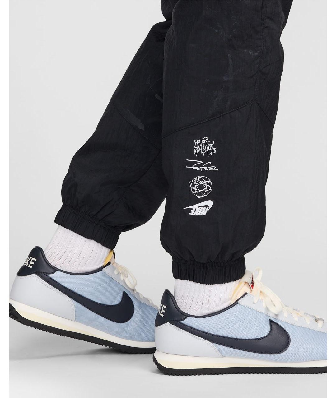 NIKE Черный нейлоновый спортивный костюм, фото 7