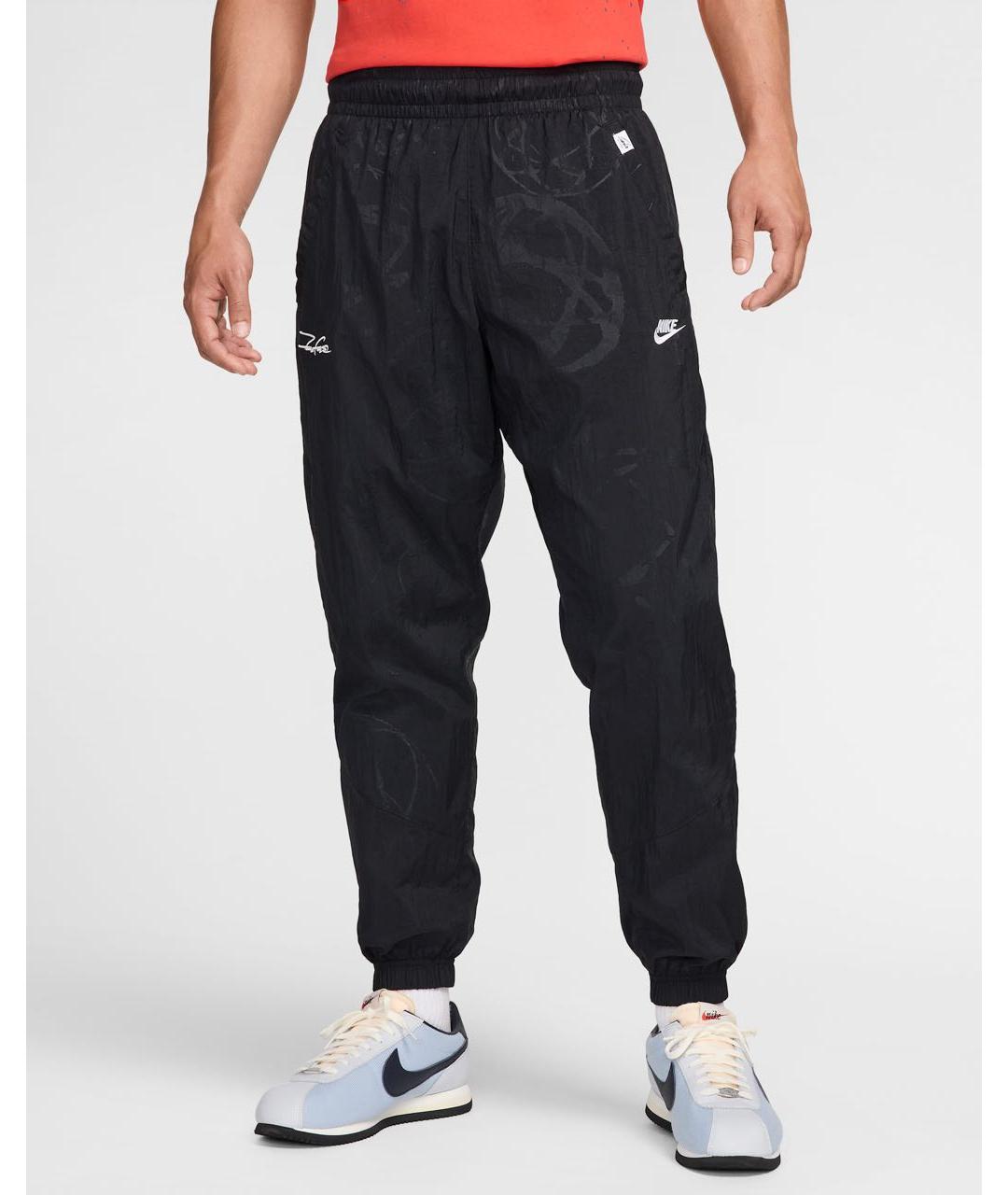 NIKE Черный нейлоновый спортивный костюм, фото 6