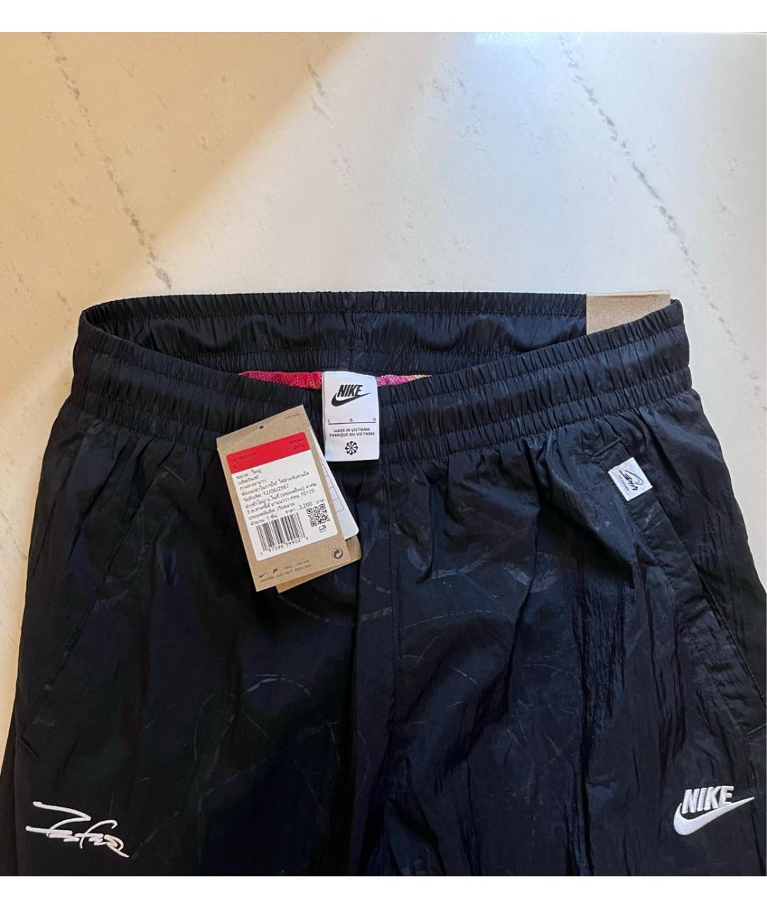 NIKE Черный нейлоновый спортивный костюм, фото 3