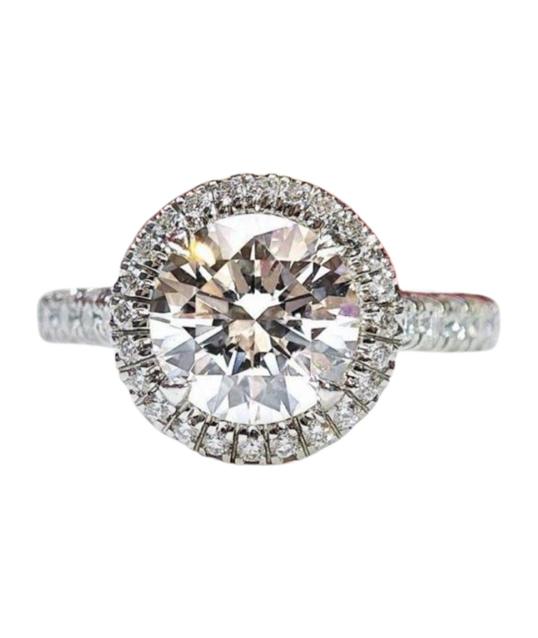 CARTIER Серебряное платиновое кольцо, фото 1
