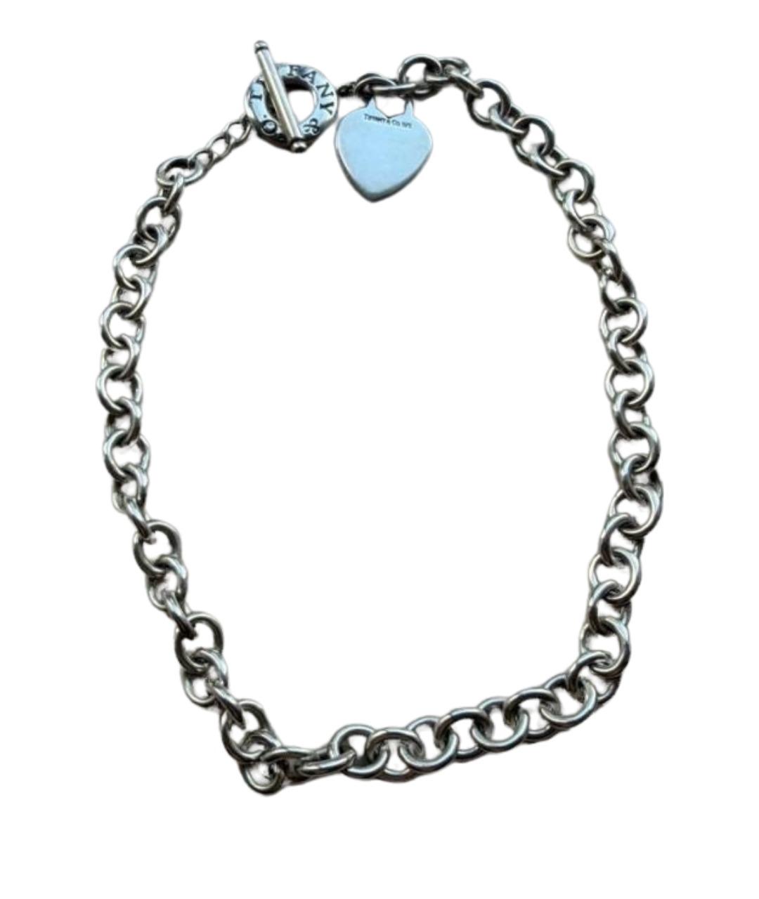 TIFFANY&CO Серебряное серебряное колье, фото 1