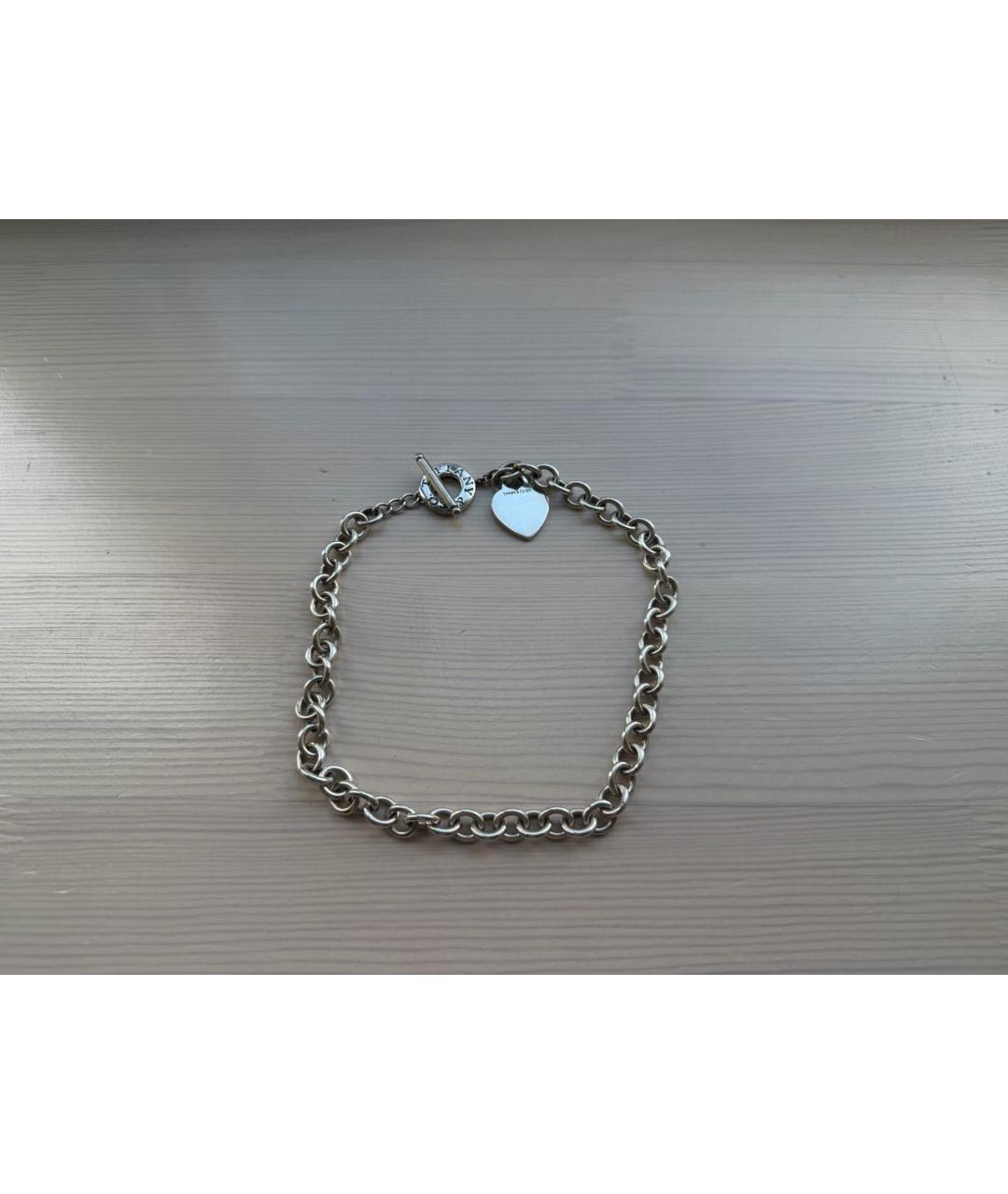 TIFFANY&CO Серебряное серебряное колье, фото 3