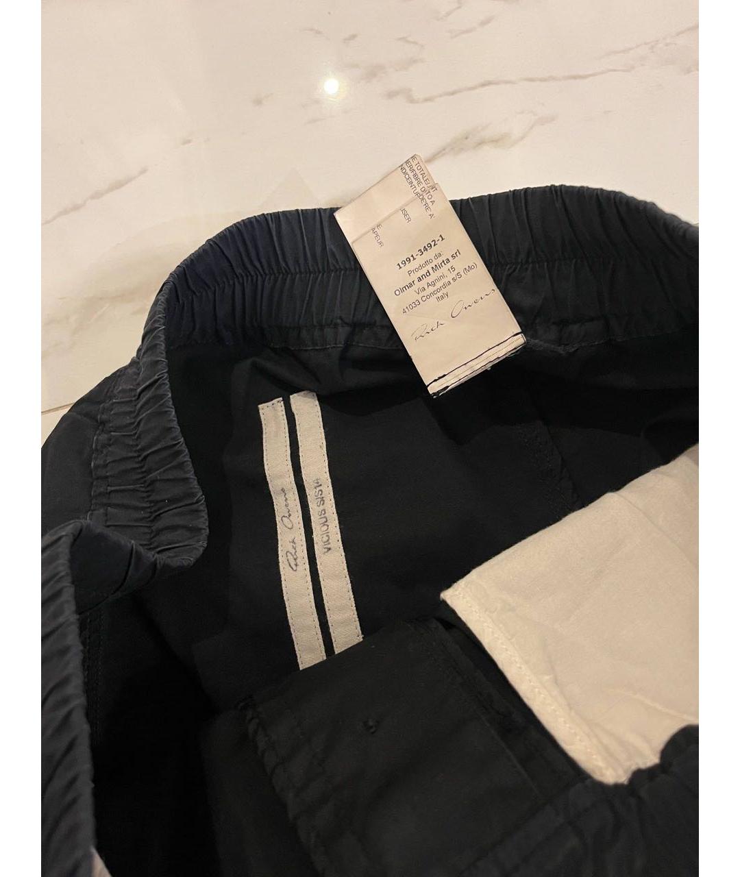 RICK OWENS Черные шорты, фото 6