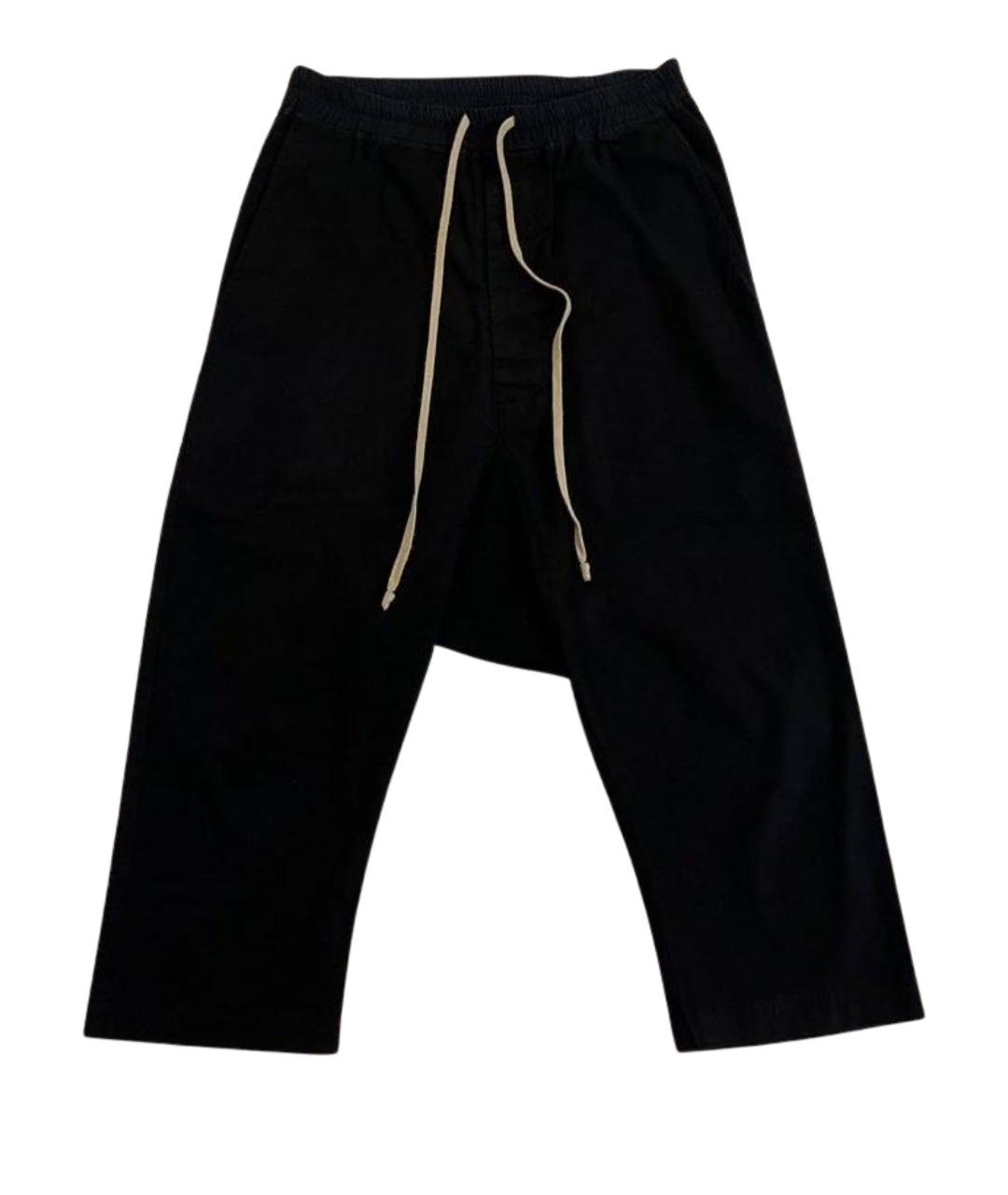 RICK OWENS Черные шорты, фото 1