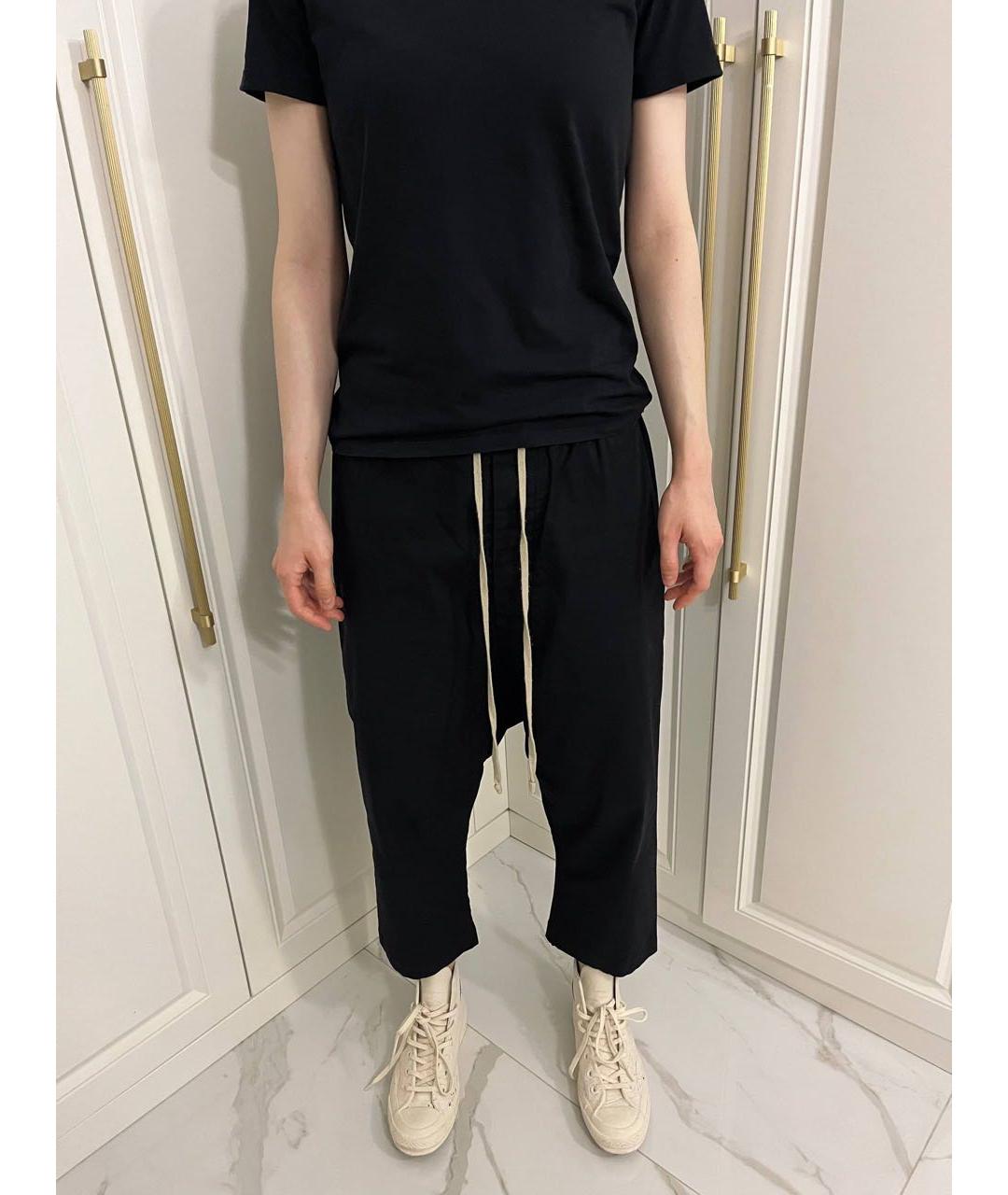 RICK OWENS Черные шорты, фото 2