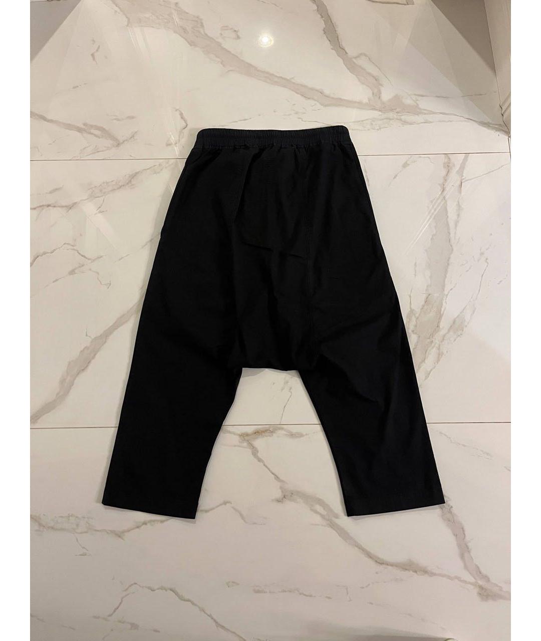 RICK OWENS Черные шорты, фото 3