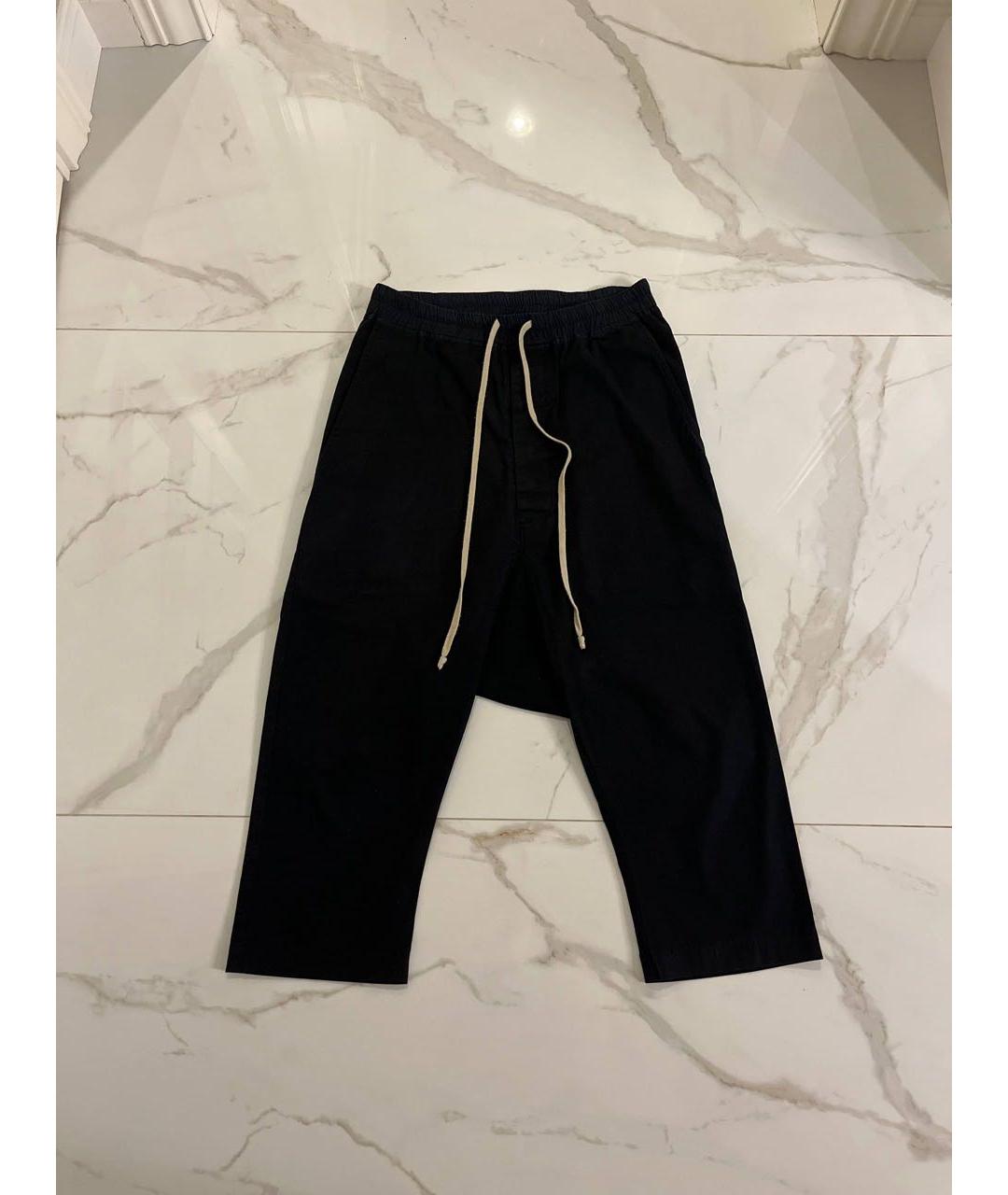 RICK OWENS Черные шорты, фото 7