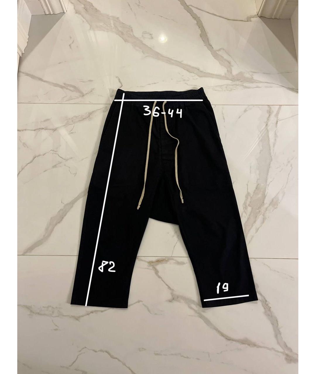 RICK OWENS Черные шорты, фото 4