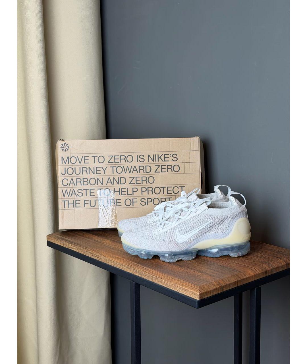 NIKE Бежевые текстильные кроссовки, фото 2