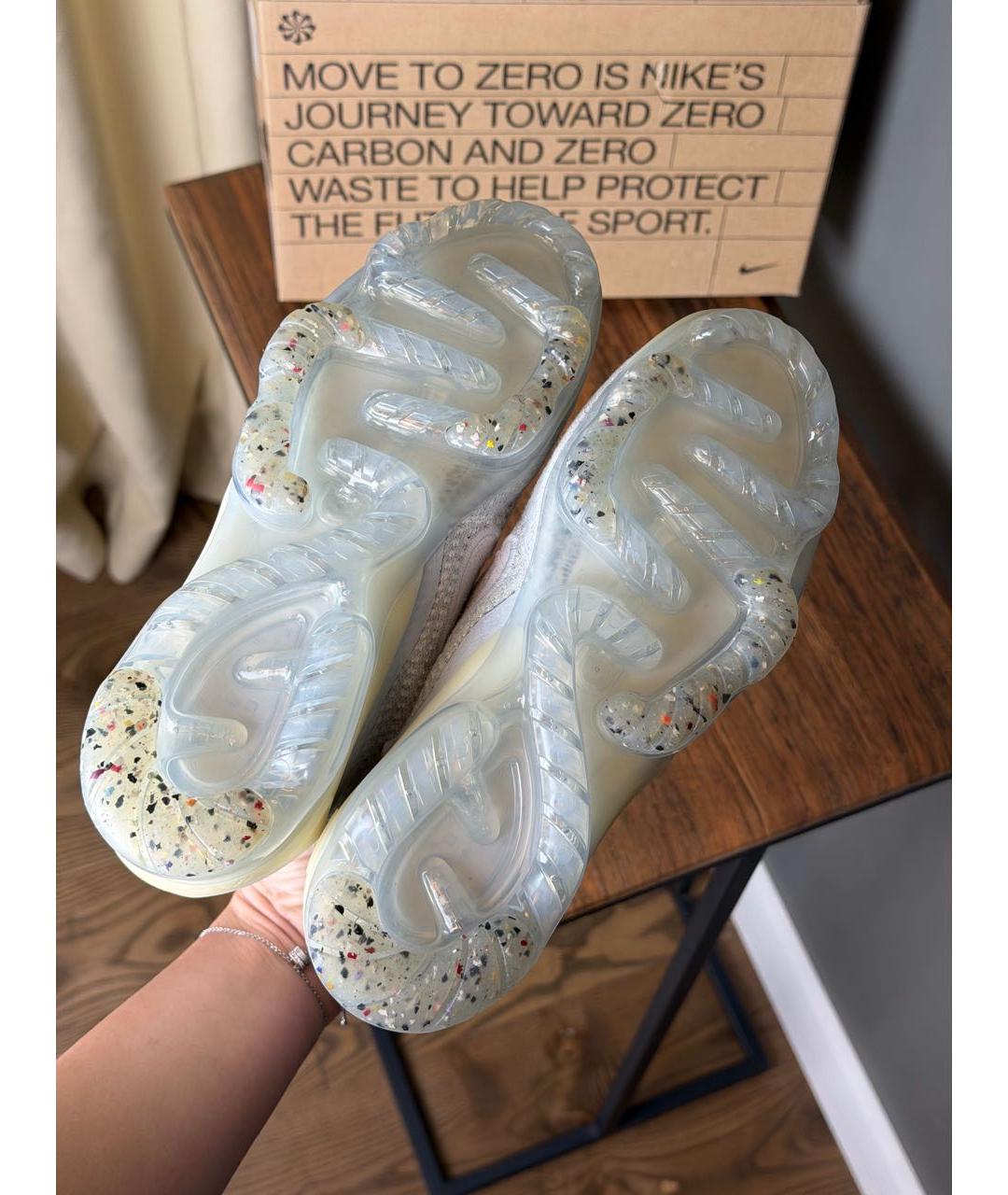NIKE Серые текстильные кроссовки, фото 7