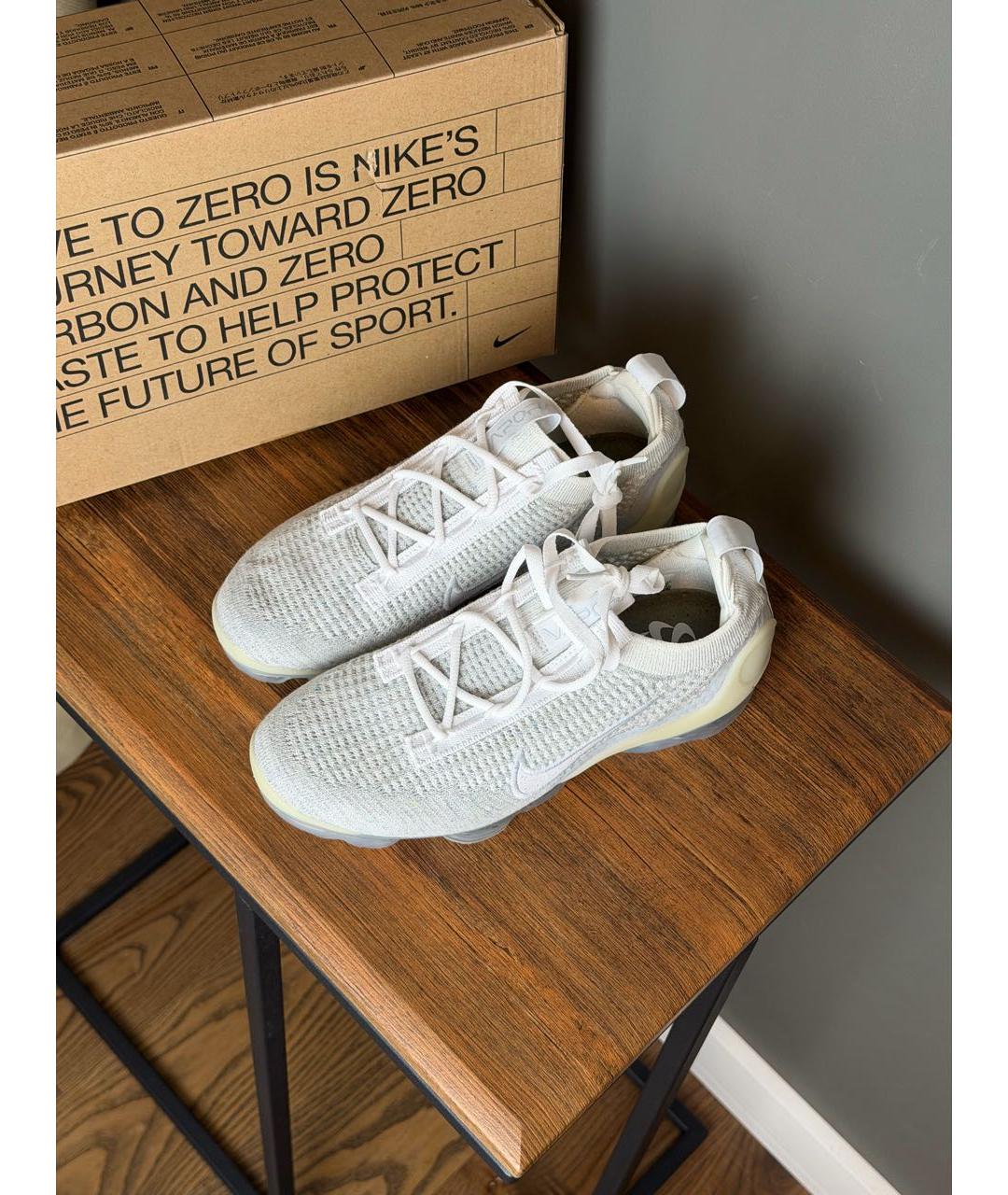 NIKE Серые текстильные кроссовки, фото 4