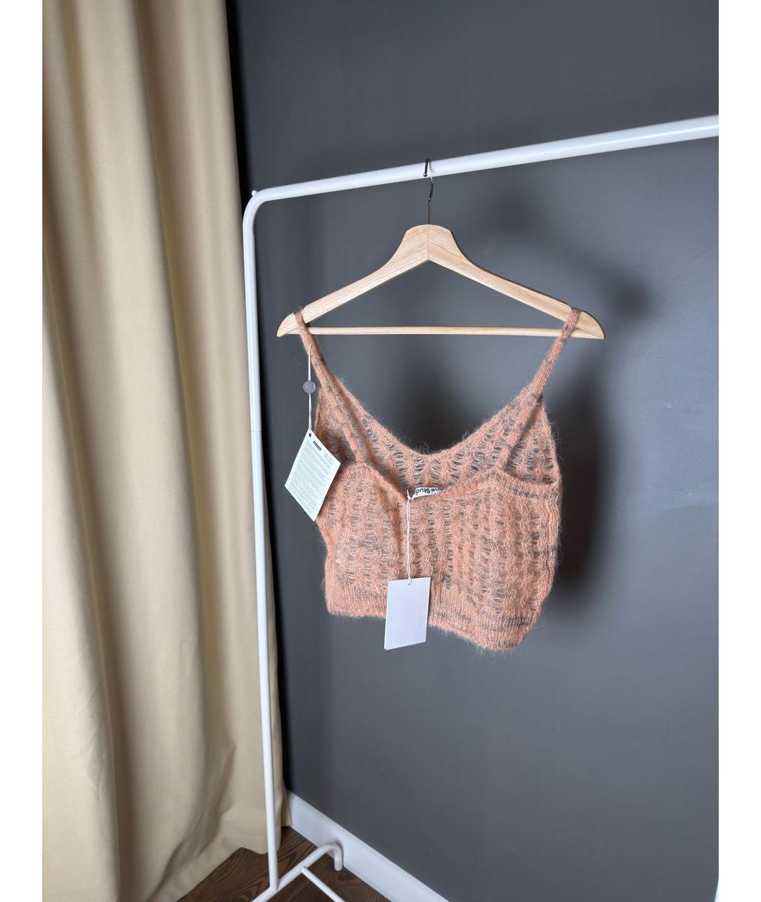 ACNE STUDIOS Розовая майка, фото 4