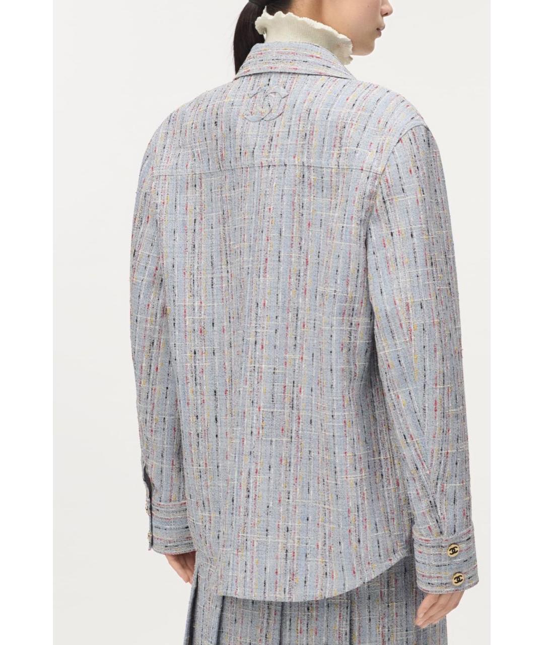 CHANEL Серая рубашка, фото 6