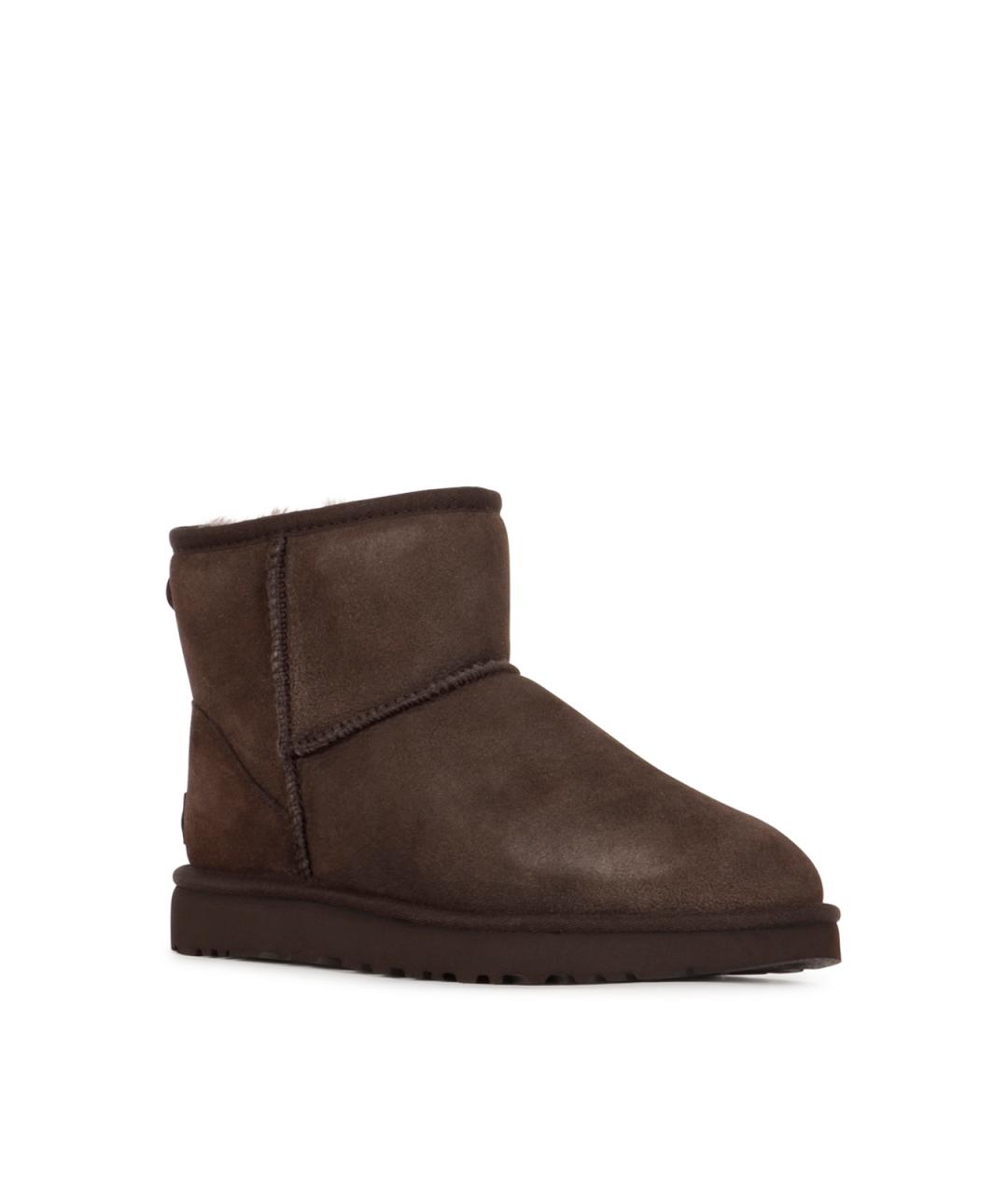 UGG Коричневые замшевые ботинки, фото 2