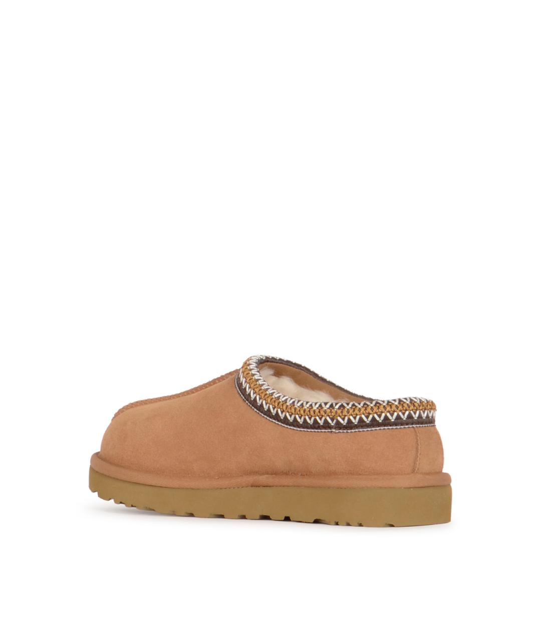 UGG Коричневые кожаные сабо, фото 6