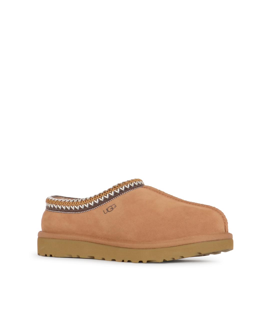 UGG Коричневые кожаные сабо, фото 3