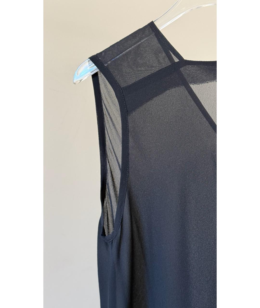 ANN DEMEULEMEESTER Черная майка, фото 3