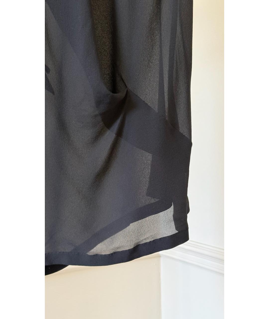 ANN DEMEULEMEESTER Черная майка, фото 5