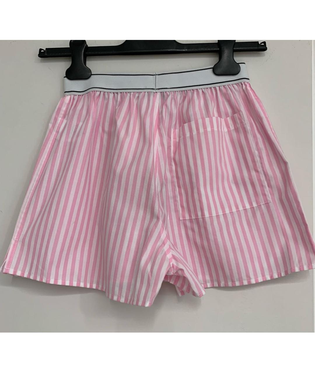 SPORTY AND RICH Розовый хлопковый костюм с брюками, фото 6