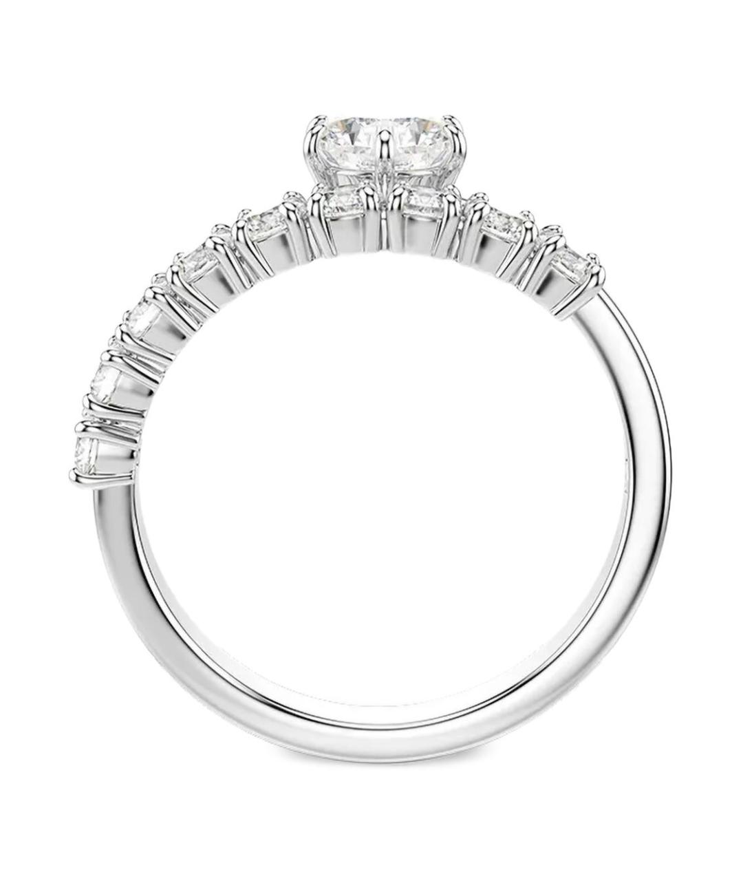 SWAROVSKI Серебряное латунное кольцо, фото 3