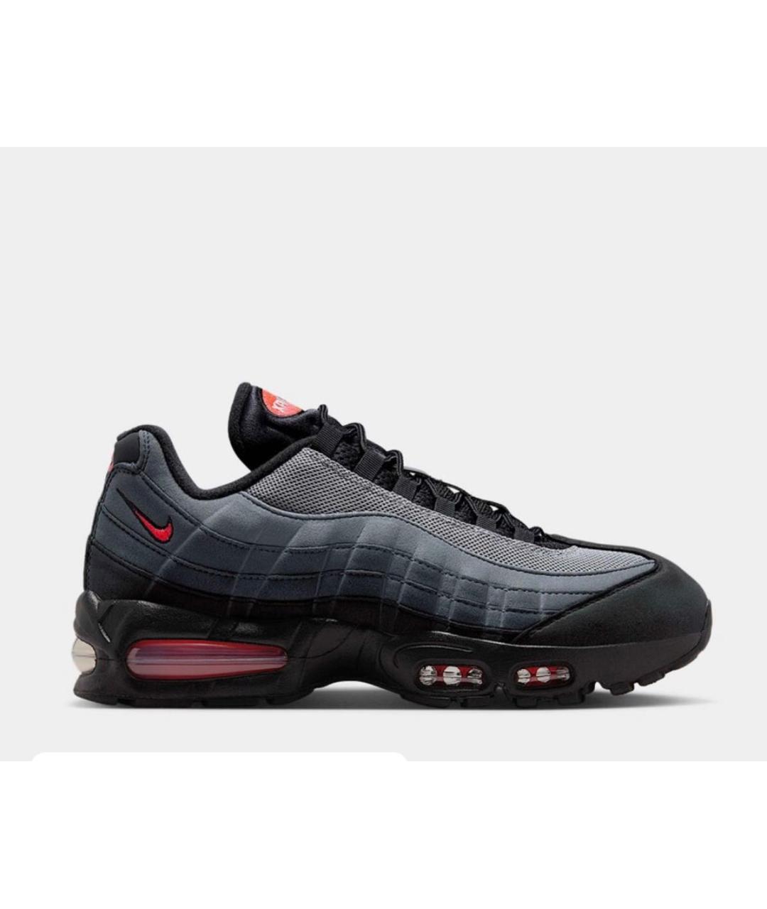 NIKE Черные текстильные низкие кроссовки / кеды, фото 9