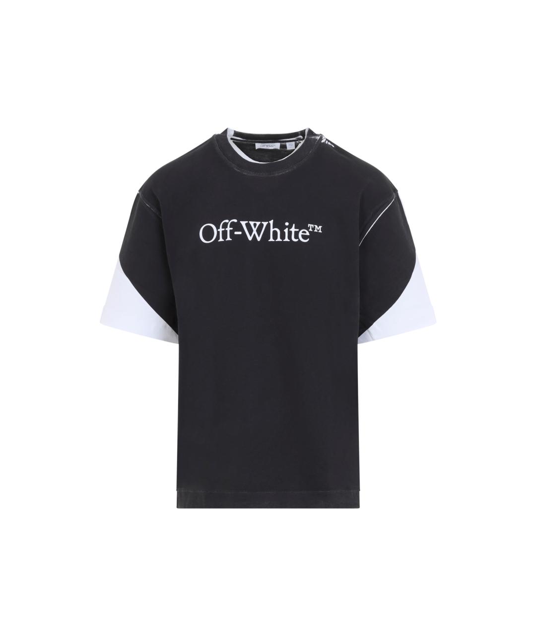 OFF-WHITE Мульти хлопковая футболка, фото 2
