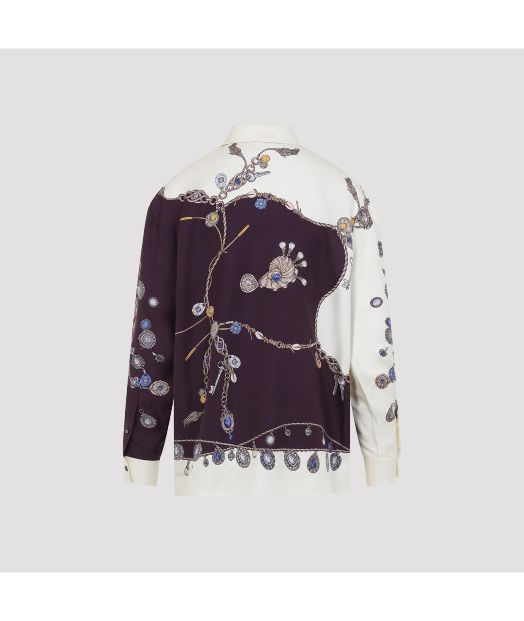 VERSACE Мульти шелковая рубашка, фото 3