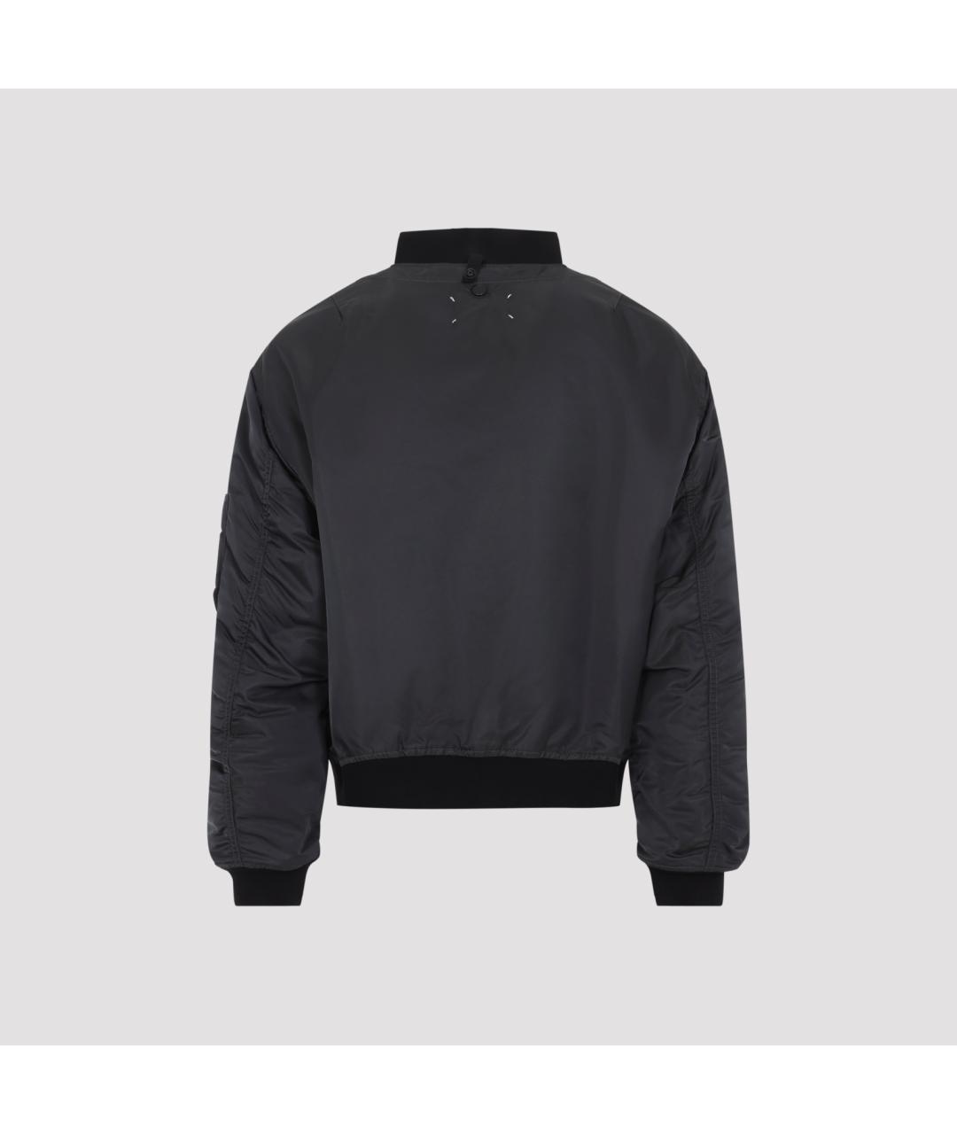 MAISON MARGIELA Серая полиамидовая куртка, фото 4