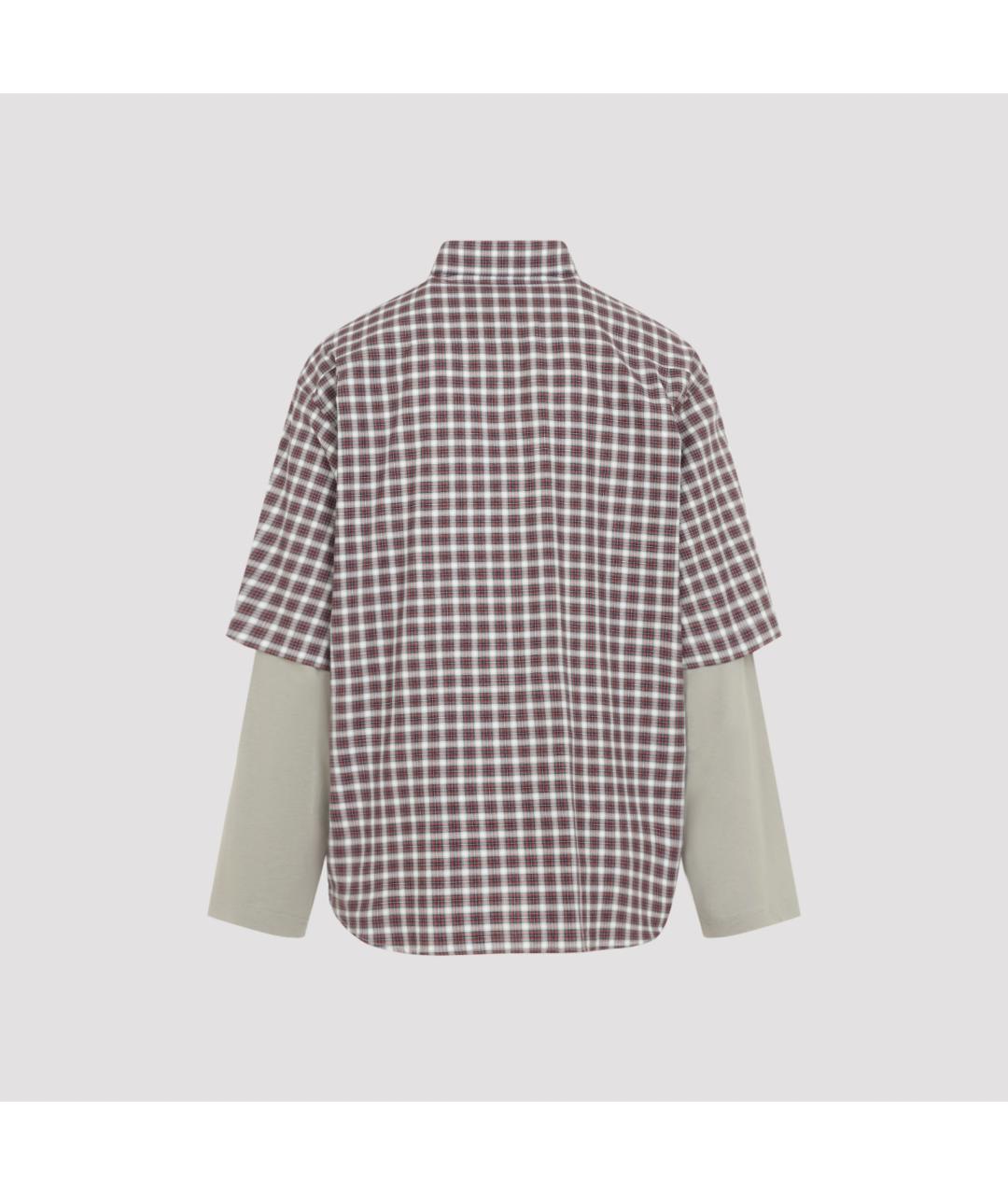 BALENCIAGA Мульти хлопковая кэжуал рубашка, фото 3