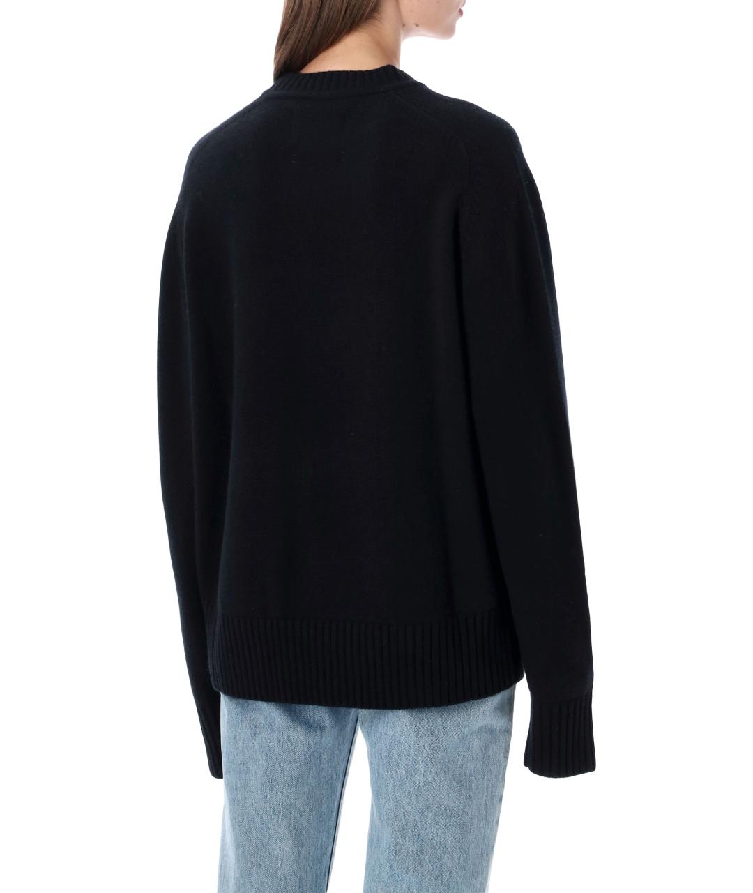 EXTREME CASHMERE Черный джемпер / свитер, фото 2