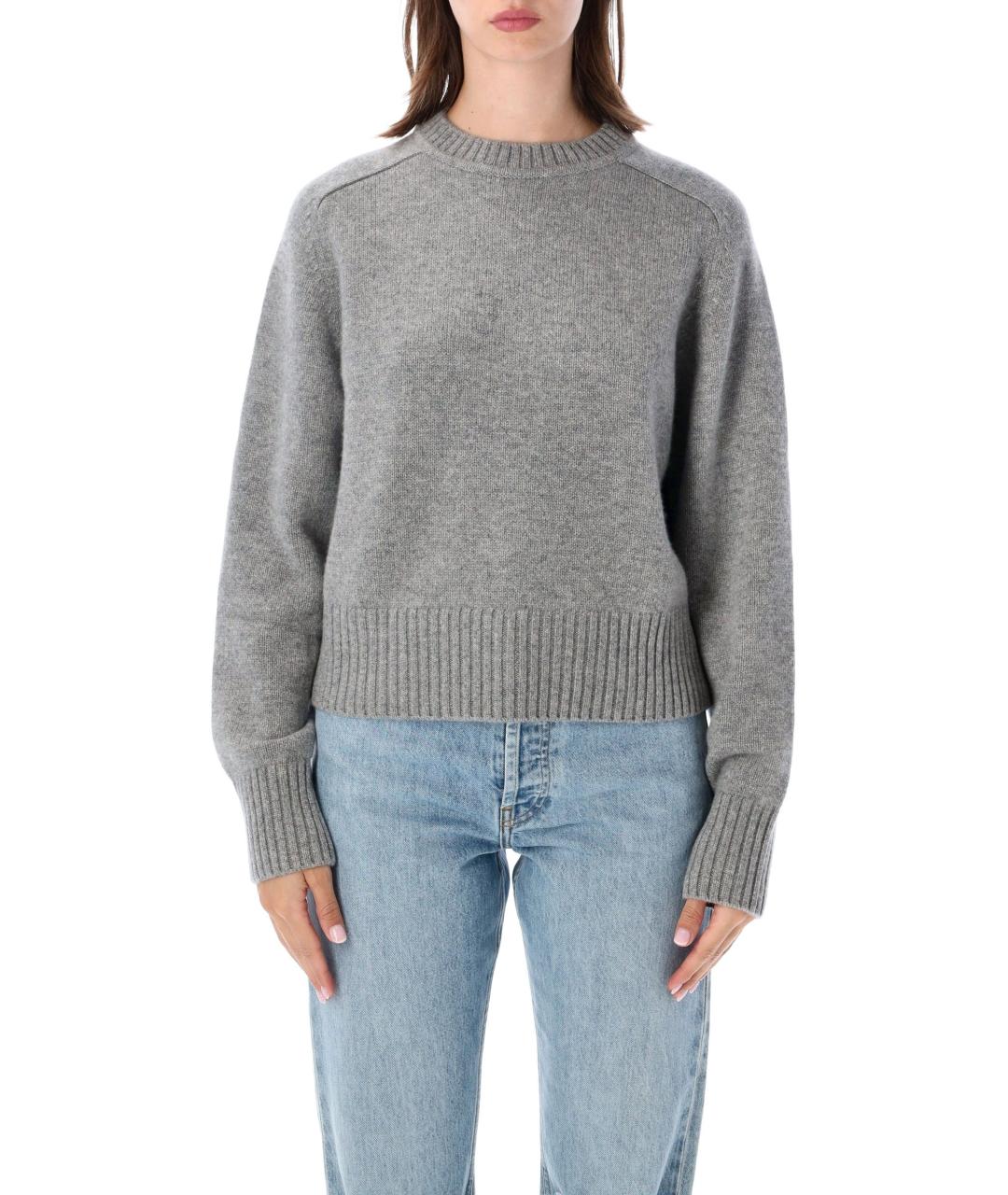 EXTREME CASHMERE Серый джемпер / свитер, фото 1