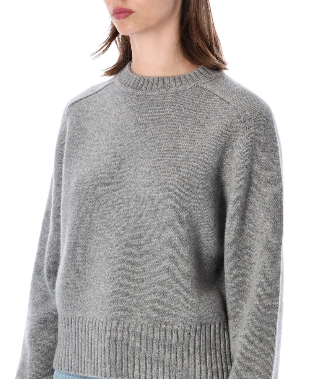 EXTREME CASHMERE Серый джемпер / свитер, фото 3