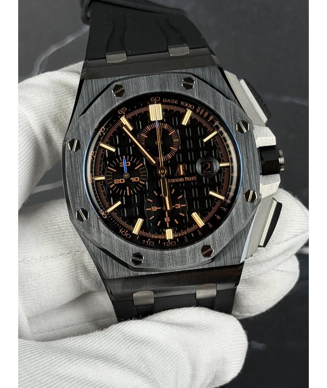 Audemars Piguet Черные керамические часы, фото 2