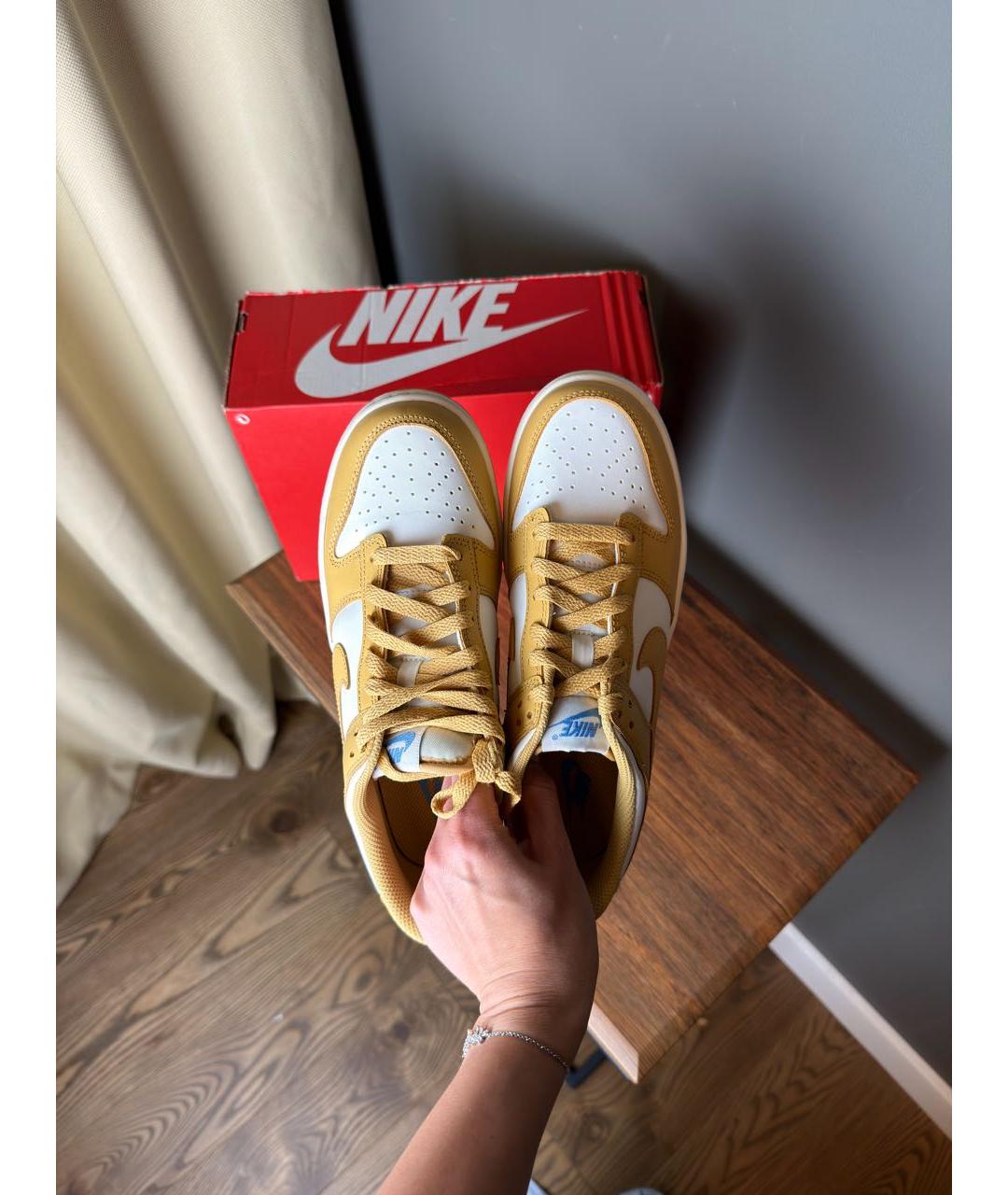 NIKE Горчичные кеды, фото 5