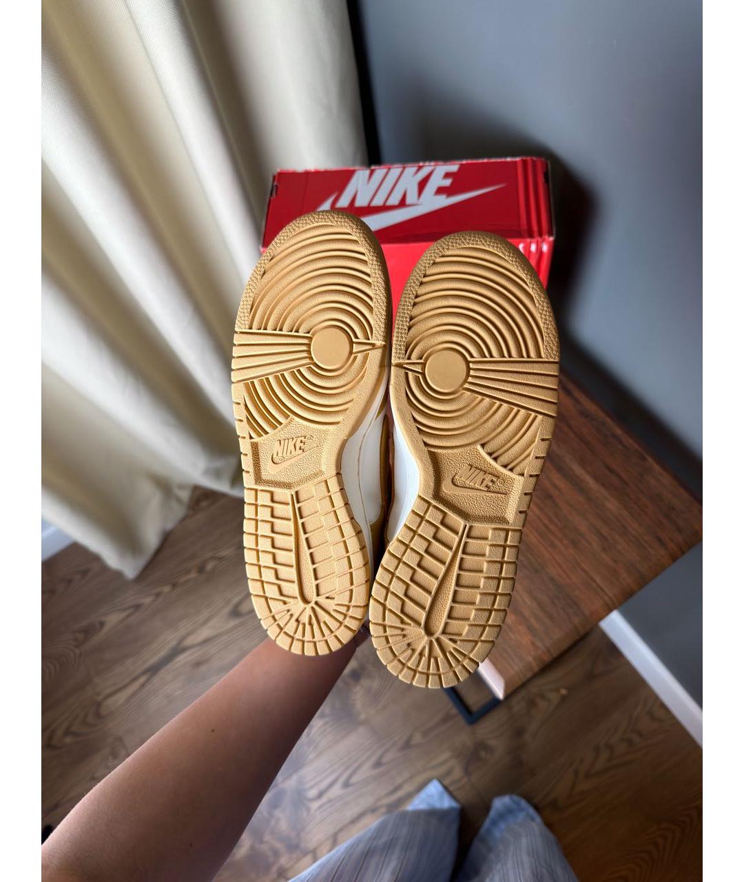 NIKE Горчичные кеды, фото 6