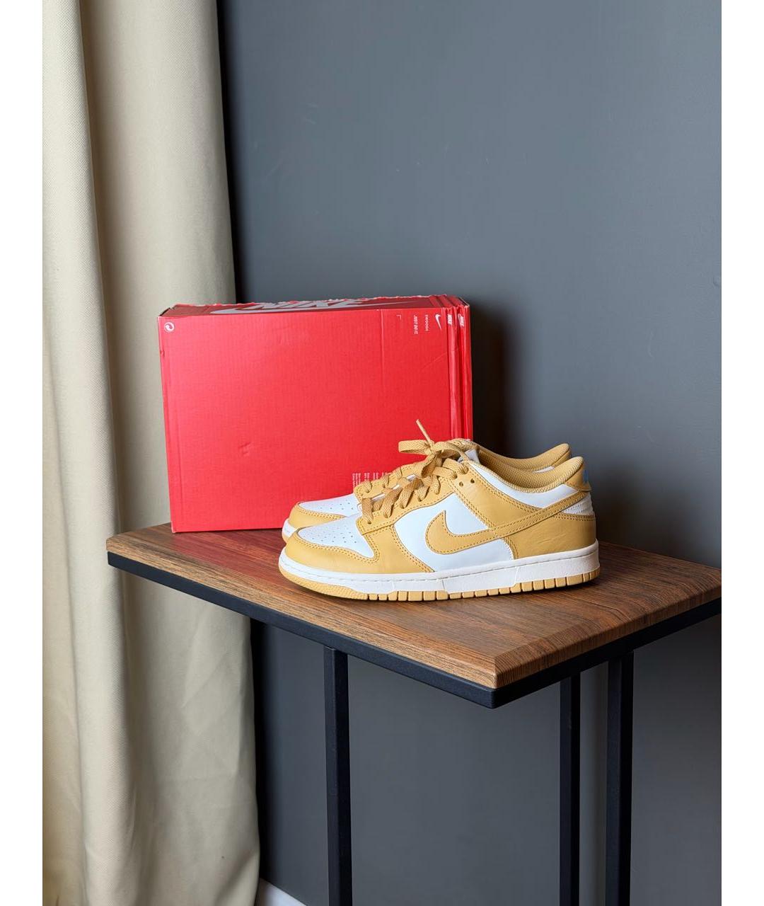 NIKE Горчичные кеды, фото 2