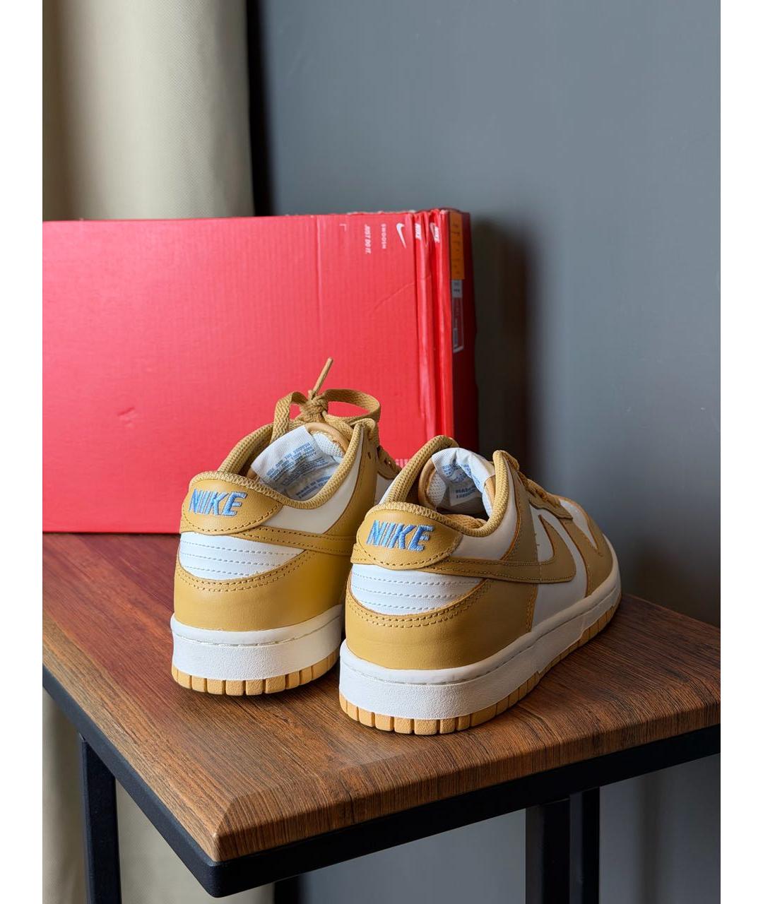 NIKE Горчичные кеды, фото 4